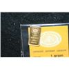 Image 1 : Istanbul Gold Refinery Gold Ingot; 999.9 Fine Gold 1 Gram