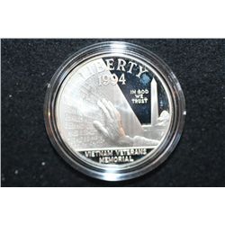 1994-P US Vietnam Veterans Memorial Commerative $1 Coin