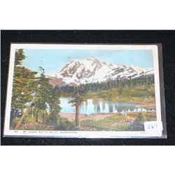 1928 Vintage Mt. Baker WA Post Card