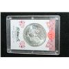 Image 2 : 1999 Colorized Silver Eagle $1; "It's A Girl"