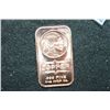 Image 1 : 2012 Copper Ingot; .999 Fine Copper 1 Oz.