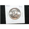 Image 1 : 1958 Ben Franklin Half Dollar