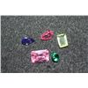 Image 2 : Glass Ring Gems; Lot of 5