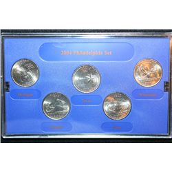 2004-P US Mint State Quarter Set; BU