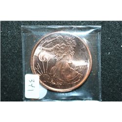 2012 Copper Round; .999 Fine Copper 1 Oz.