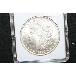 1890 Silver Morgan $1; MCPCG Graded MS65