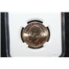 Image 1 : 2007-D First Day Issue George Washington-1st President $1 Coin; NGC Graded MS65