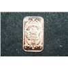 Image 2 : 2012 Copper Ingot; .999 Fine Copper 1 Oz.