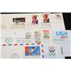 Image 2 : 1979-1980 First Day Issue Postal Stamp W/Envelope; Lot of 10
