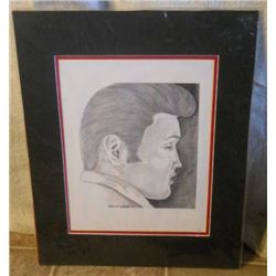DOUBLE MATTED SIGNED & NUMBERED PENCIL ART OF THE