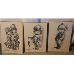 3 LEIGHTON JONES PRINTS