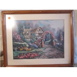 WOOD FRAMED YARN COTTAGE