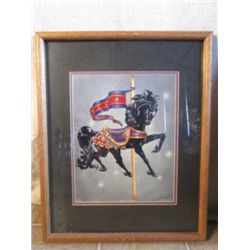 SIGNED NUMBERED PRINT FRAMED AND MATTED