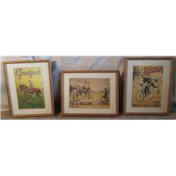 CHOICE OUT~FRAMED & MATTED FRENCH MAGAZINE PRINTS