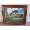 Image 1 : MT. CLEMENTS GLACIER NATIONAL PARK OIL ON CANVAS