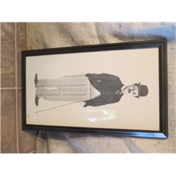 CHARLIE CHAPLIN PICTURE PRINT