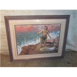 Earth dreamer by Richard Luce 104/725, no COA