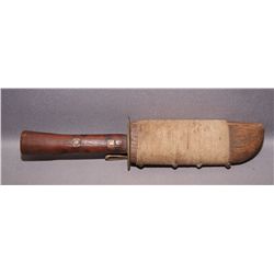 ANTIQUE KNIFE AND SHEATH