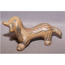 SANTA CLARA POTTERY DOG