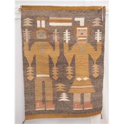 NAVAJO PICTORIAL TEXTILE