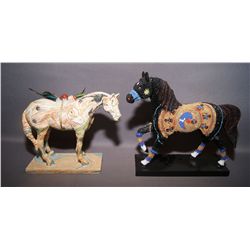 TWO PAINTED PONIES