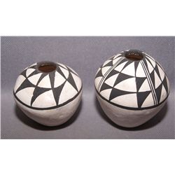 TWO ACOMA POTS