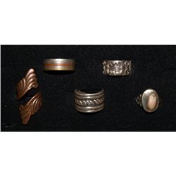 COLLECTION OF MEXICAN RINGS