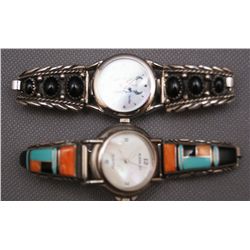 2 NAVAJO WOMEN'S WATCHES