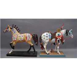 2 PAINTED PONIES