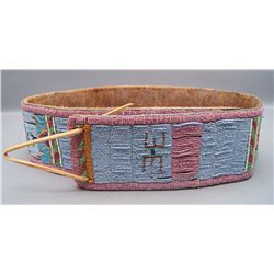 PLAINS BEADED BELT