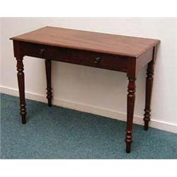 Victorian mahogany lady's writing table, the