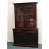 Image 1 : Victorian mahogany chiffonier bookcase, fitte