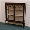 Image 1 : Edwardian mahogany display cabinet, fitted a