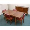 Image 1 : Gordon Russell walnut dining room suite compr