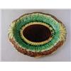 Image 1 : Victorian Majolica bread dish decorated with