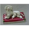 Image 1 : Early Victorian Staffordshire porcelain poodl