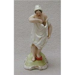 Small Continental hand painted porcelain figu