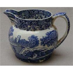 Blue and white Copeland Spode Italian pattern