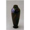 Image 1 : Small, slender Gouda pottery vase handpainted