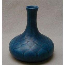 Blue Pilkingtons Lancastrian bottle vase with