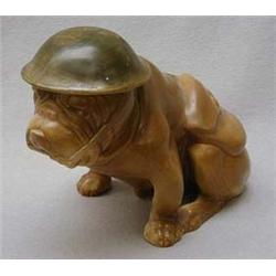 Large Royal Doulton military style khaki colo