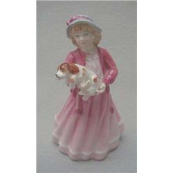 Small hand painted Royal Doulton figurine 'My