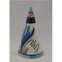 Crown Devon hand painted Clarice Cliff style