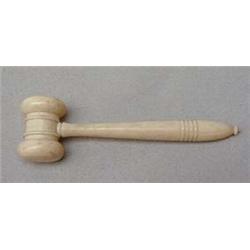 Small ivory gavel