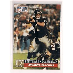 1991 Pro Set Brett Favre Rookie Card #762