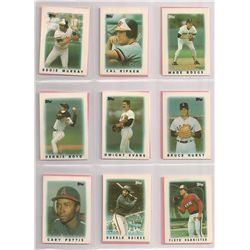 1986 Topps Mini League Leader 66-Card Baseball Set