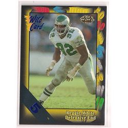 1991 Wild Card 5 Stripe Reggie White Card #94