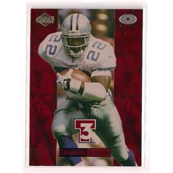 1998 Collector's Edge T3 Triple Threat Emmitt Smith Insert Card #4