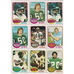 Lot of (44) 1976 Topps Football Cards