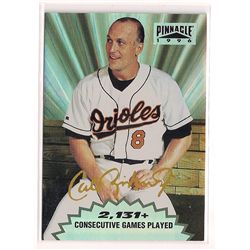 1996 Pinnacle Cal Ripken Jr. 2,131 Consecutive Games Played Tribute Card